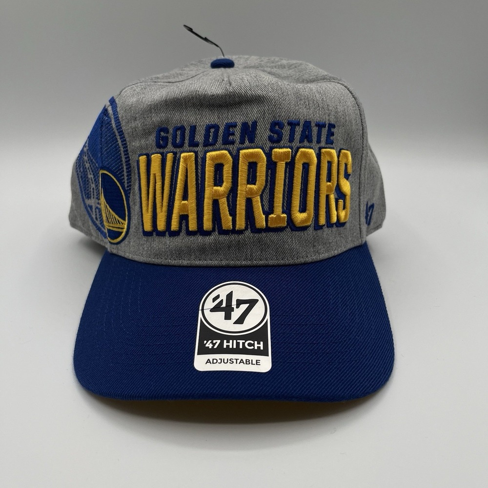 Golden State Warriors 47 Brand Hat Hitch Snapback Structured Adjustable‎ NEW
